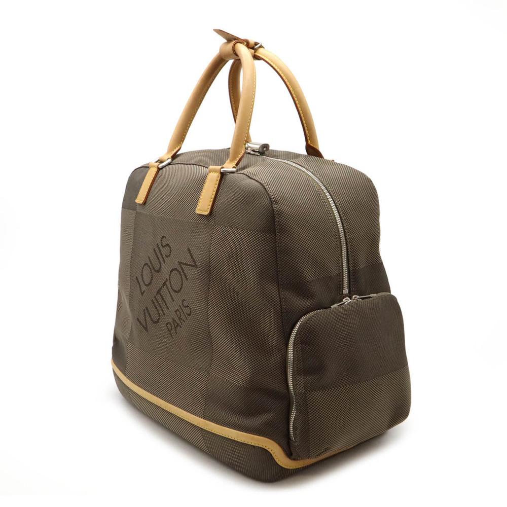 Louis Vuitton Boston Aventurier Handbag Damier Geant Bag Golf Travel Tail Brown